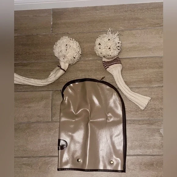 Vintage Burberrys Leather Golf Bag. - Picture 10 of 11